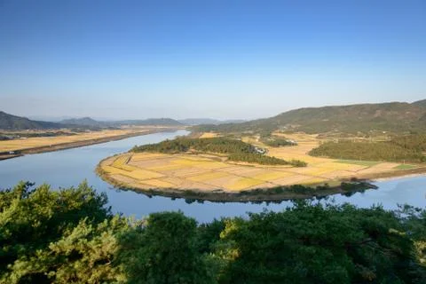 View from gyeongcheondae Foto stock