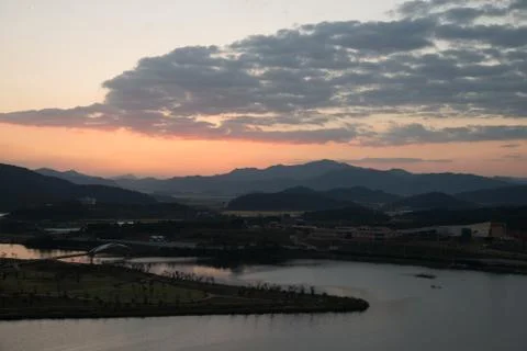 View from hak observatory Foto stock