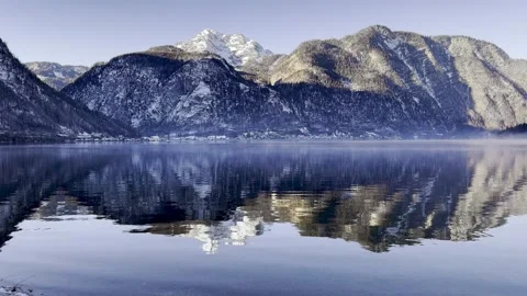 View of Hallstatt Stock Footage 297810581