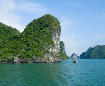 View of Halong Bay Stock Photos