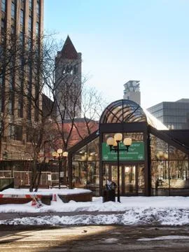 View from Hanover Square Foto stock