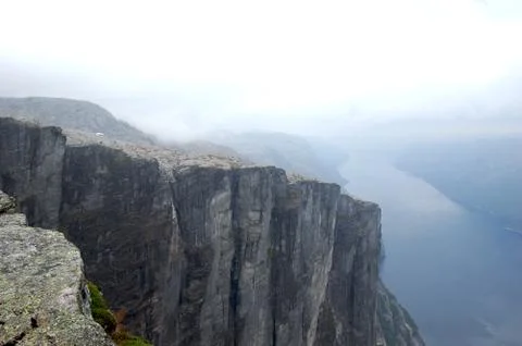 The view from the Hardangervidda plateau Stock Photos