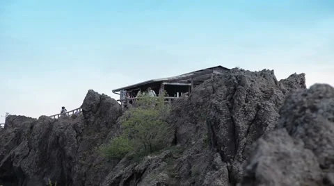 View of the he volcano Mount Vesuvius. Stock Footage 68031077