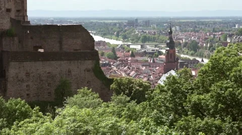 View of Heidelberg Stock Footage 49882492