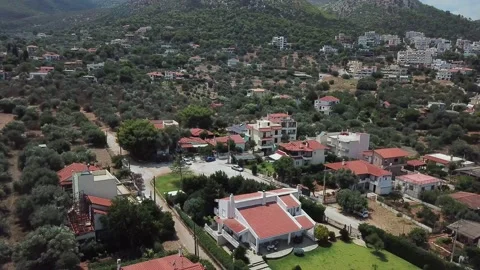 View from a Height of the City Stock Footage 238645127