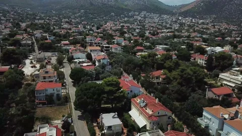 View from a Height of the City Stock Footage 238646153