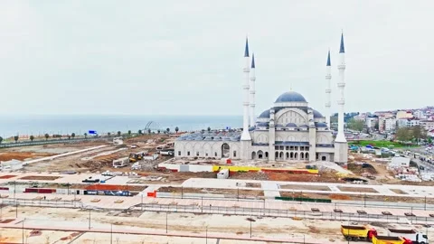 View from the height of the city Stock-Footage 277156414