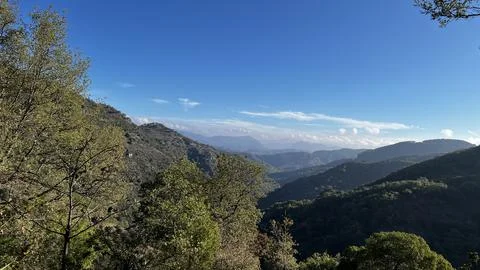 A view from the height of the clouds Stock Photos