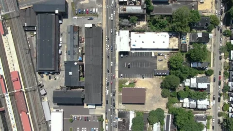 View from the height of the highway with moving cars. Stock Footage 201476653