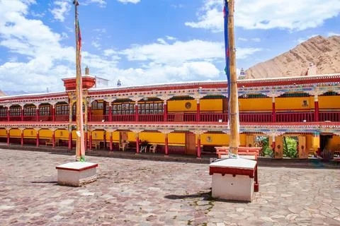 View of Hemis Monastery Stock Photos