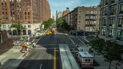 View From High Line Park, NYC Stock Footage 88170934