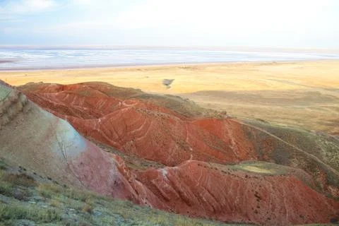 View from the high mountain Stock Photos