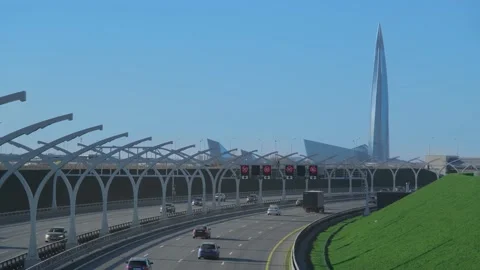 View of the high-speed highway. Stock Footage 182820733