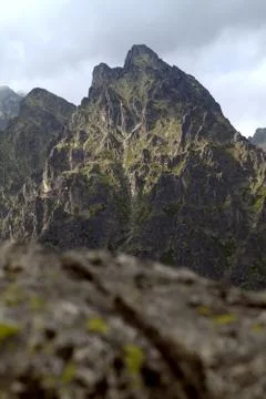 View on high Tatra Mountains Stock Photos