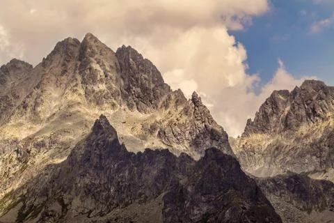 View on high Tatra Mountains Stock Photos