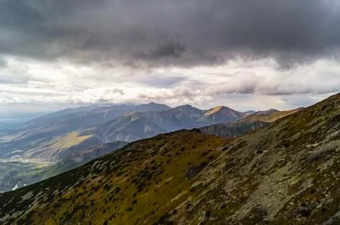 View of high Tatra Stock Photos