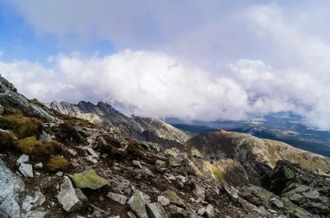 View of high Tatra Stock Photos