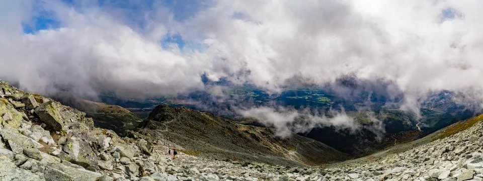 View of high Tatra Stock Photos