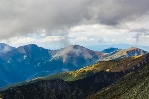 View of high Tatra Stock Photos