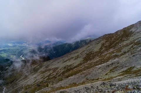 View of high Tatra Stock Photos