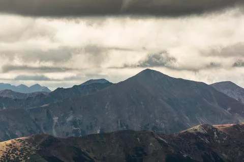 View of high Tatra Stock Photos