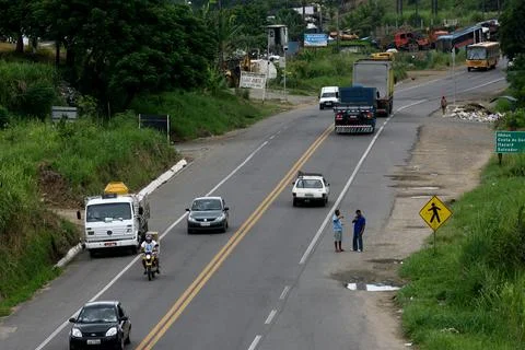 View of highway 101 Stockfoto's