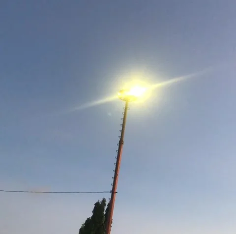 View of the highway in the city of Cilacap Java Stock Footage 278570919