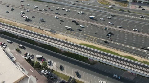 View of the highway Video stock 162168673