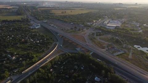 View of the highway Stock Footage 164609722