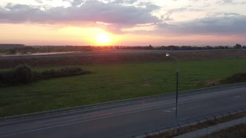 View of the highway Stock Footage 164702640