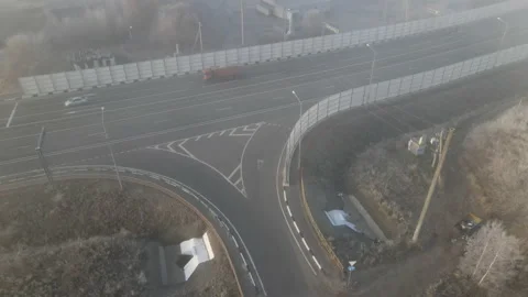 View of the highway Stock Footage 164876638