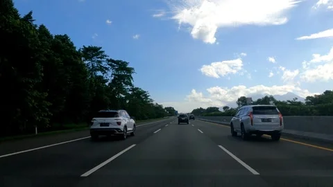 View on the Highway. Stock Footage 262284112