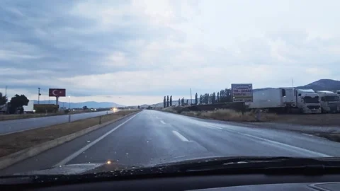 A view a highway from. Stock Footage 282660851