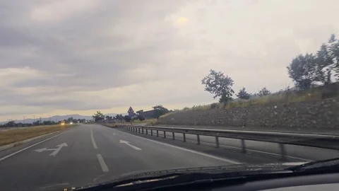 A view a highway from. Stock Footage 284642472