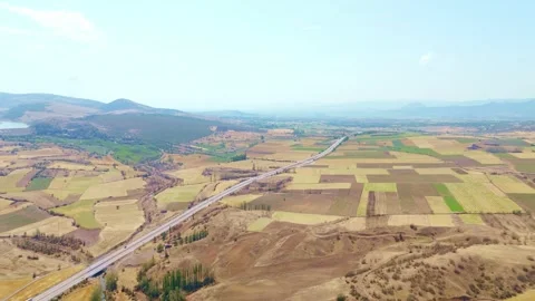 View a highway with a highway running. Stock Footage 284677075