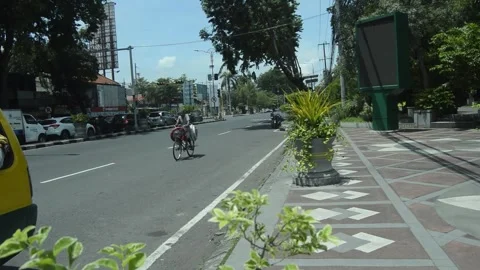 View of the highway with passing vehicles 스톡 동영상 231239863