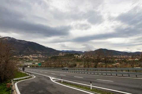 View from the highway. Photos