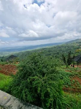 View from the hill 17 Foto stock