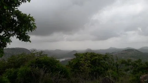 View from Hill Stock Photos