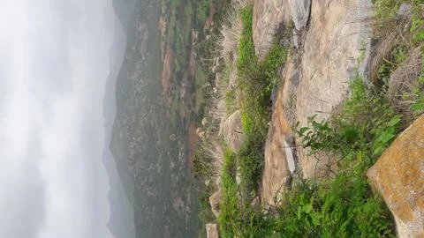 View from a hill Stock Photos