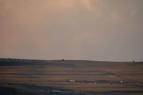 View of hill Stock Photos