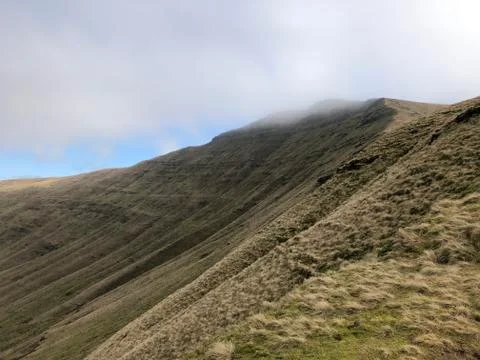 View of a Hill Top Foto stock