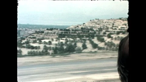 View of Hills from Bus Stock Footage 278040243