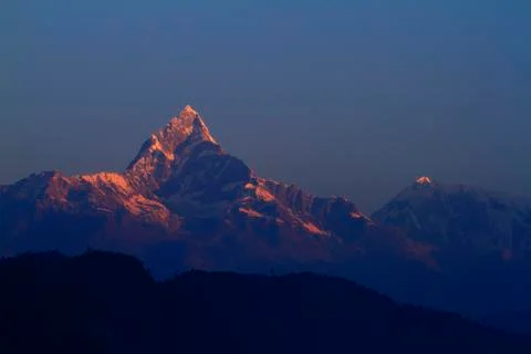View of the Himalaya Stock Photos