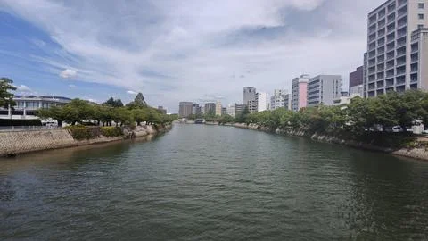 View of Hiroshima Foto stock