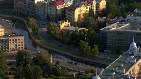 A view of a historical city Stock Footage 138204935