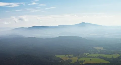 View from the Hochwald Stock Photos