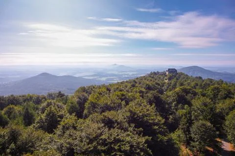 View from the Hochwald Stock Photos