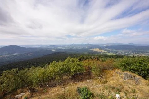 View from the Hochwald Stock Photos