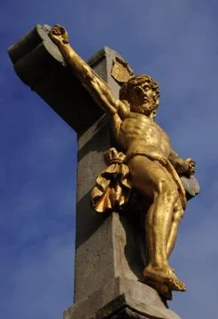 View of the holy cross... Stock Photos